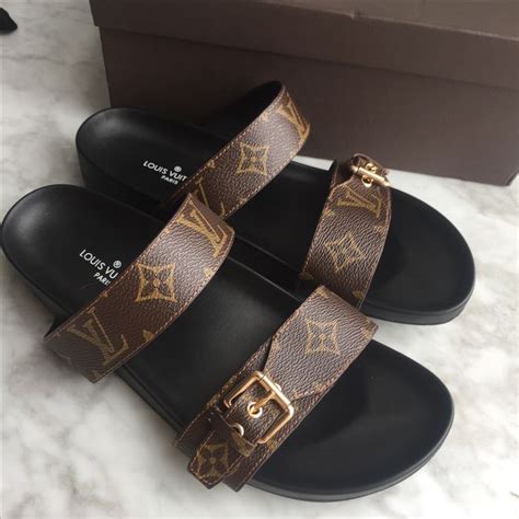 louis vuitton slippers women's|louis vuitton slippers for ladies.